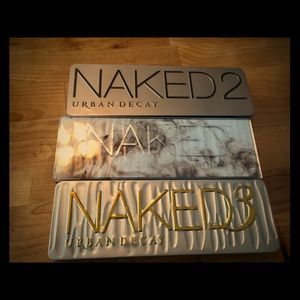 Used lot of 3 Urban Decay Naked Shadow Smoky 2 & 3